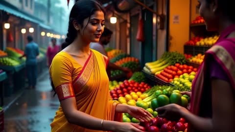 Girl vegitable Buy Market