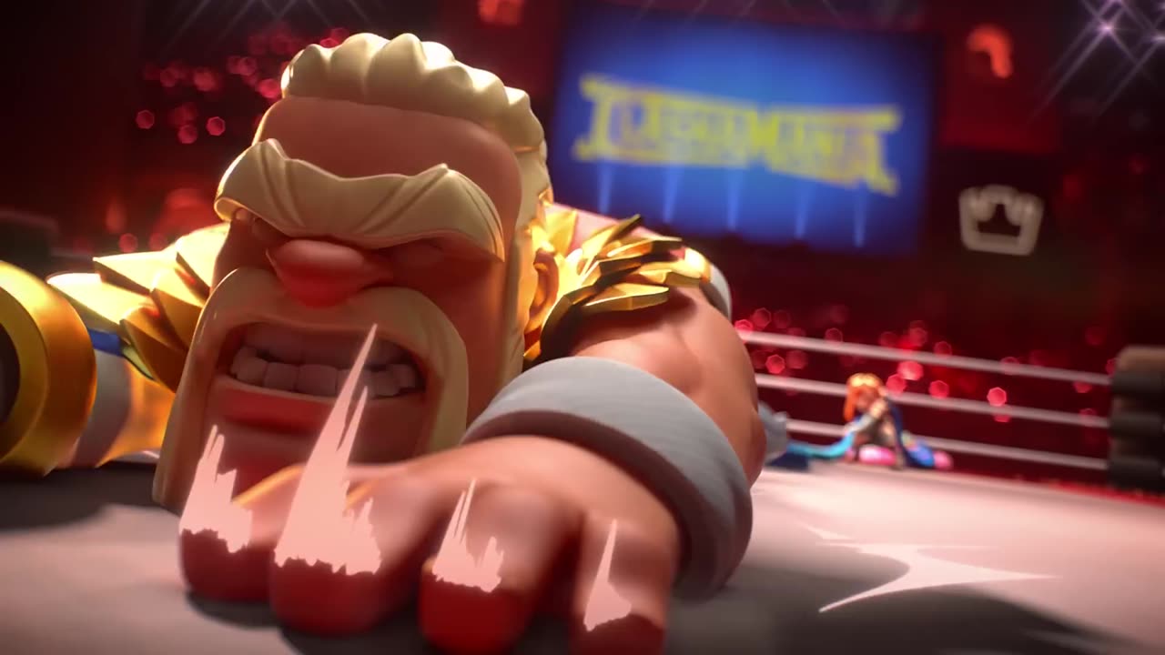 WWE Invades Clash of Clans?! 🤯 You Won’t Believe This EPIC Animated Battle!
