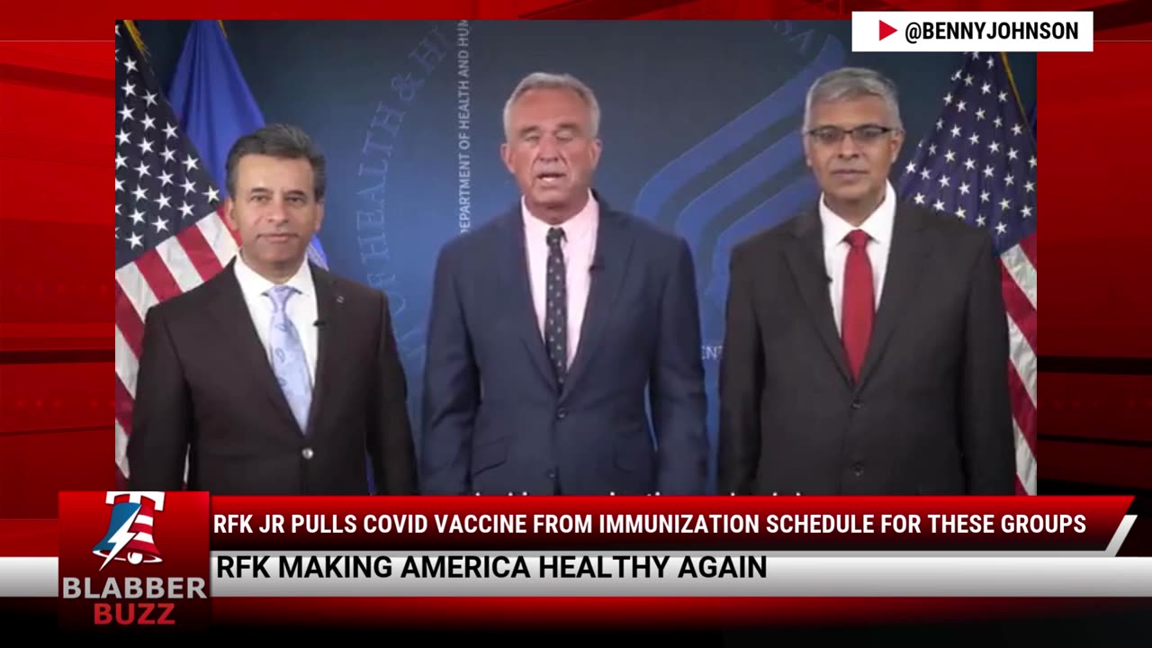 RFK Jr Pulls COVID Vaccine From Immunization Schedule For These Groups