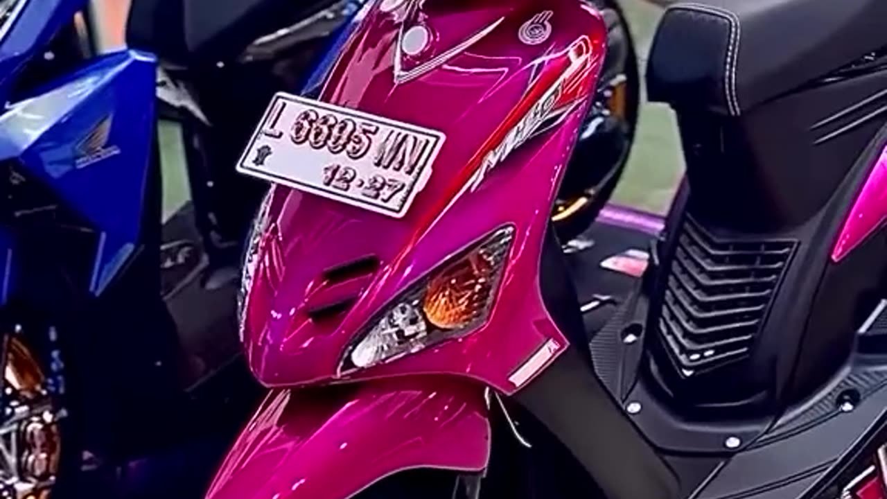 Yamaha Mio "Purple & Blue" - Dua Warna yang Memukau!