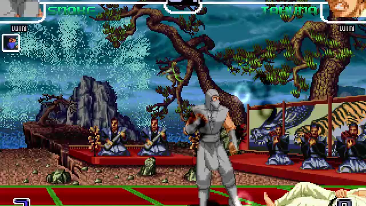 Sub zero and Smoke (Me) vs Takuma Sakazaki