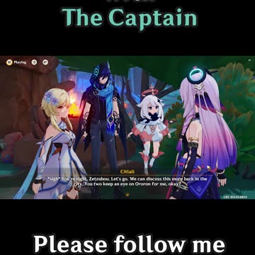 Short meeting with The Captain 7