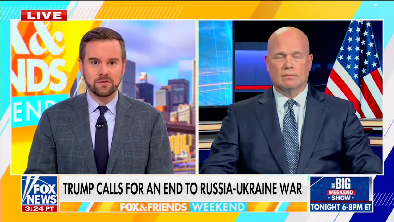 Matt Whitaker on Fox and Friends 05.18.2025