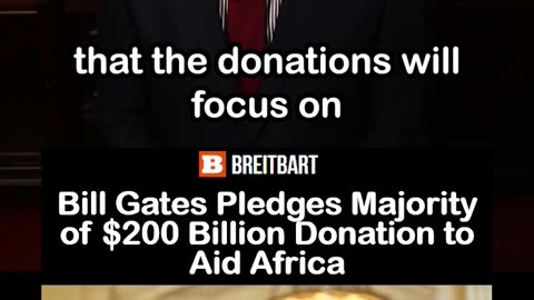 Bill Gates Pledges Majority of $200 Billion Donation to Aid Africa