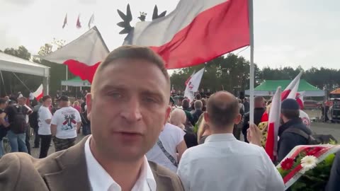 Robert Bąkiewicz Dziś, Domostawa. Oddajemy hołd Ofiarom Rzezi Wołyńskiej.