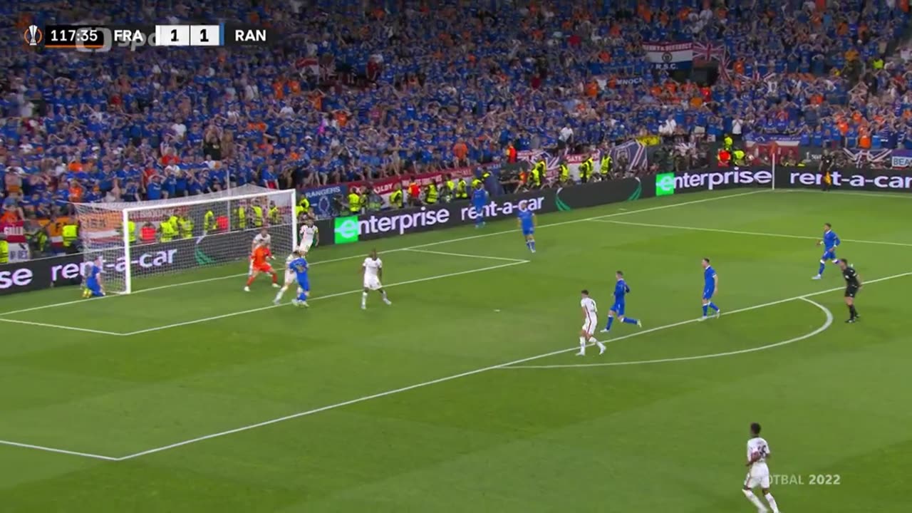 Finále Evropské ligy 2022 - Eintracht Frankfurt vs Glasgow Rangers