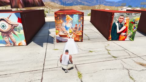 Franklin Opens EVERY MYSTERY CONTAINER in GTA 5