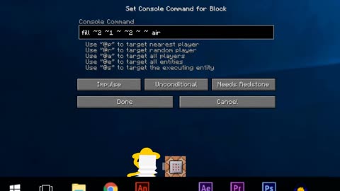 Command Blocks - Animation vs. Minecraft Shorts EP11🎬❤️⏰👨‍👨‍👧‍👧