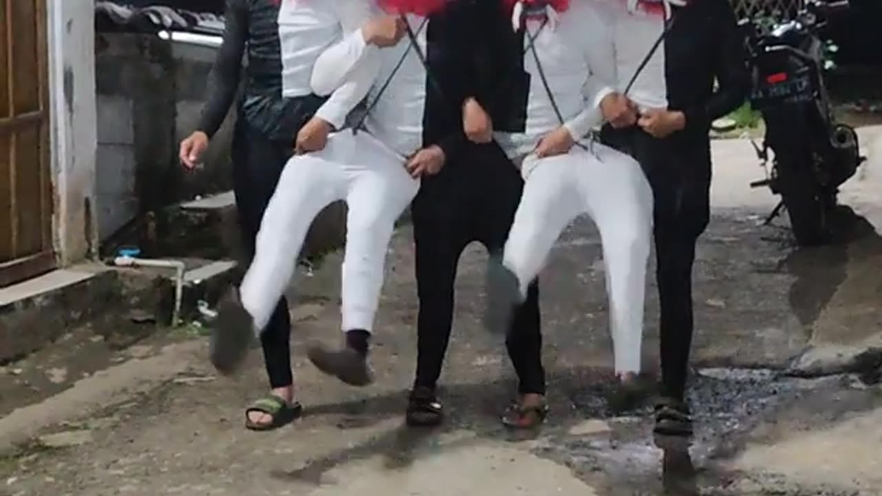 Crazy Tandem Carnival Costume