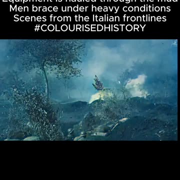 Italian Troops at the Frontline 1917