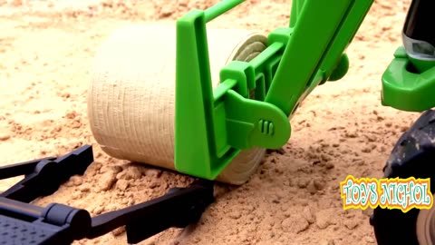 Herding Bulls into Wooden Pen on the Sand