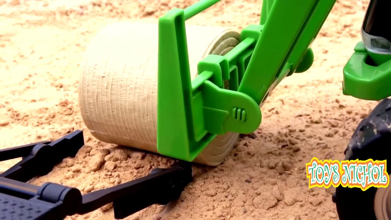 Herding Bulls into Wooden Pen on the Sand