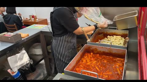 Tteok-bokki Street food Korea