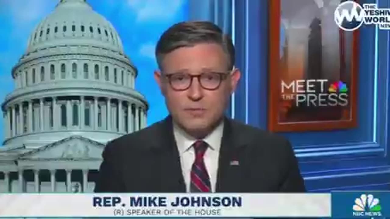 The Speaker of the U.S. House of Representatives, Mike Johnson, told the simple truth: