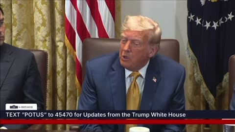 LOL! "No. Not for CNN" - President Trump Snubs CNN's Kaitlin Collins During Cabinet Meeting