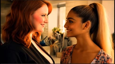 Camille & Isabelle: Sizzling Lesbian Kitchen Love