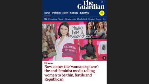 Media Warns of Womanosphere Influencing Anti Feminist Women - Women vs Men