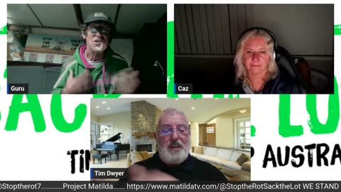 Guru and Caz with Tim Dwyer Monday 19th May 2025