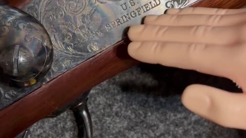 Sunday touch around 124: SPH touches a Springfield Model 1873 Trapdoor by H&R!