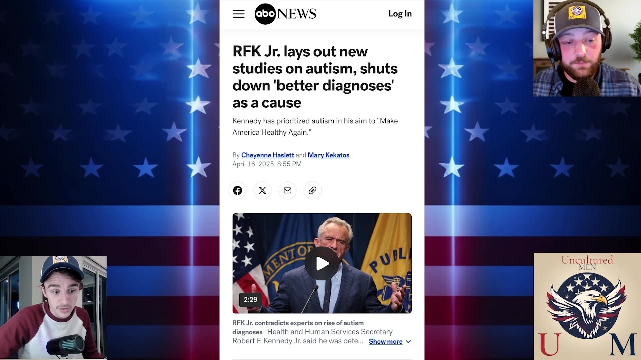 Clip #1 - Did RFK Jr. Prove that the poison in our food and drugs cause autism?