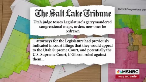 Trump says DOJ will file lawsuit over California redistricting plan