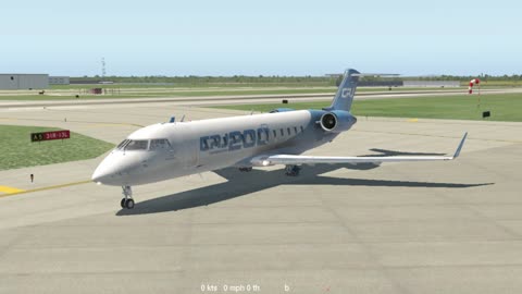A very special CRJ200 for Xplane 11 - more tests on KDAL in 2025 -