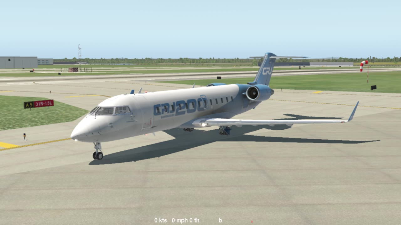 A very special CRJ200 for Xplane 11 - more tests on KDAL in 2025 -