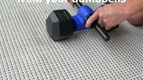 💪Tri(ceps) Something Different With Your Dumbbells. Use Them as Weight Plates - Dualbell - homegym