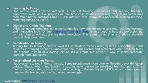 5 Innovative Approaches to Corporate Training