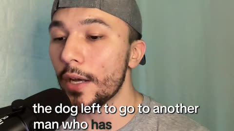 “Dog comes to the one who has food”