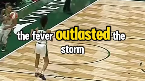 Caitlin Clark Drops Dimes Despite Cold Night | Fever vs Storm Recap