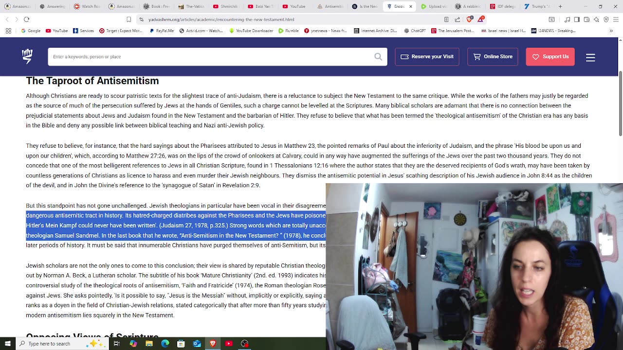 Is The New Testament Anti Semitic?? Yad Vashem Explains