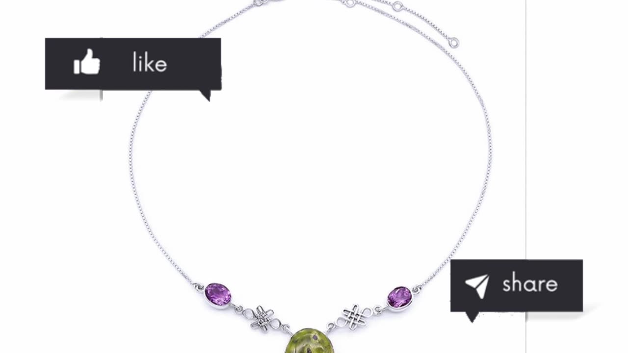 You Can’t Resist These 👀 Looking for a necklace that’s more than just jewellery? #crystaljewellery