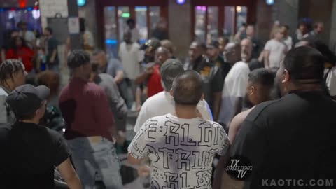 Bikers Brawl Street Punks until Cops Mace them