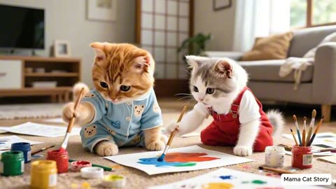 Ginger Kitten Left Home Alone🏠 Become Big Brother | Funny Cat Videos