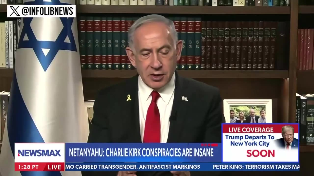 Netanyahu: Israel was not behind the assassination of Charlie Kirk.