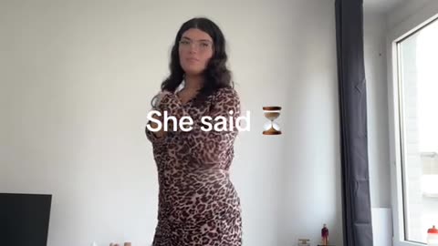 Look to admire a german tgirl in home