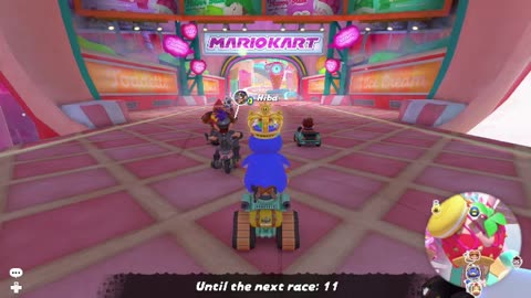 9-11-25 Mario Kart World Sky High Sundae track