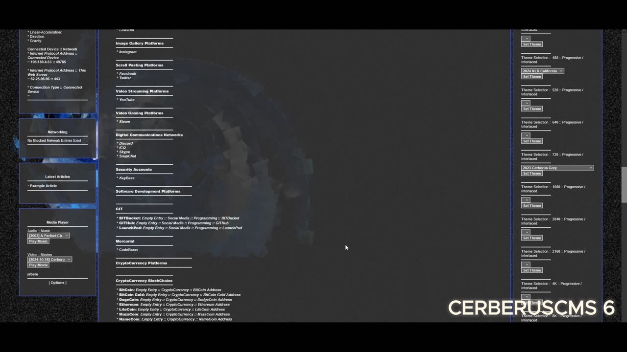 [2025] CerberusCMS - 6 - SVD - Application - Personal Profile System - Video File Part - 08 OF 10