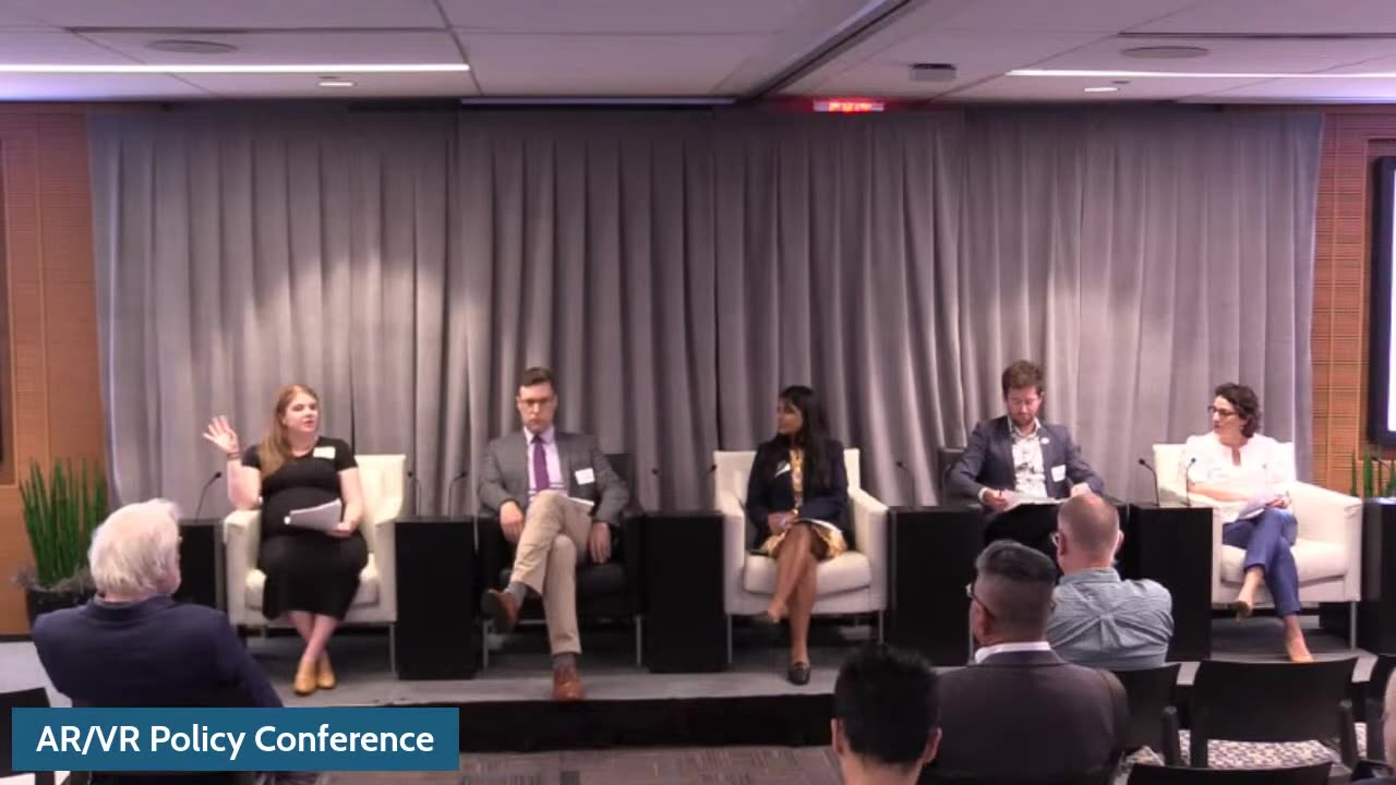 fourth annual AR/VR Policy Conference presented by Information Technology and Innovation Foundation (ITIF) and theXR Association