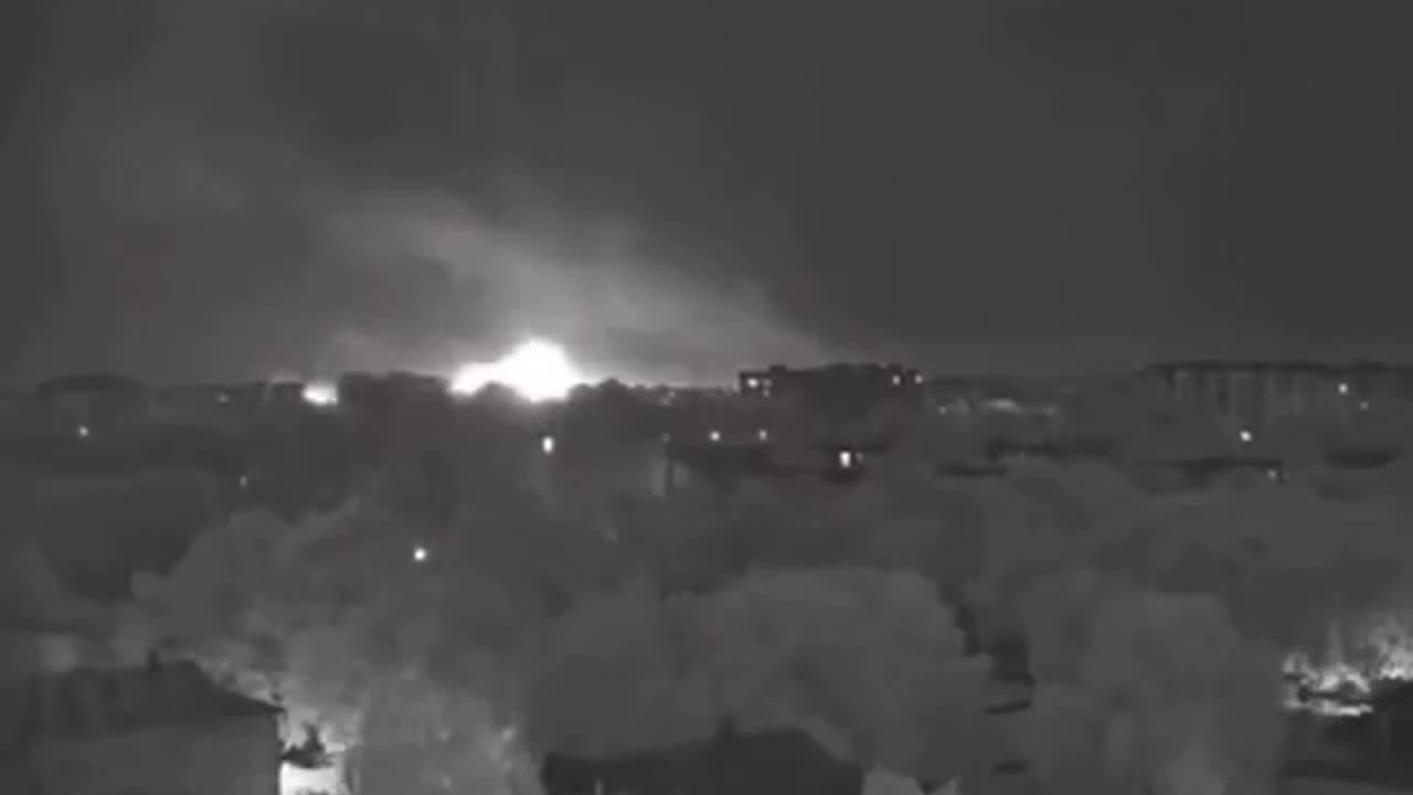 Russian Iskander Missile Strike on Chernihiv