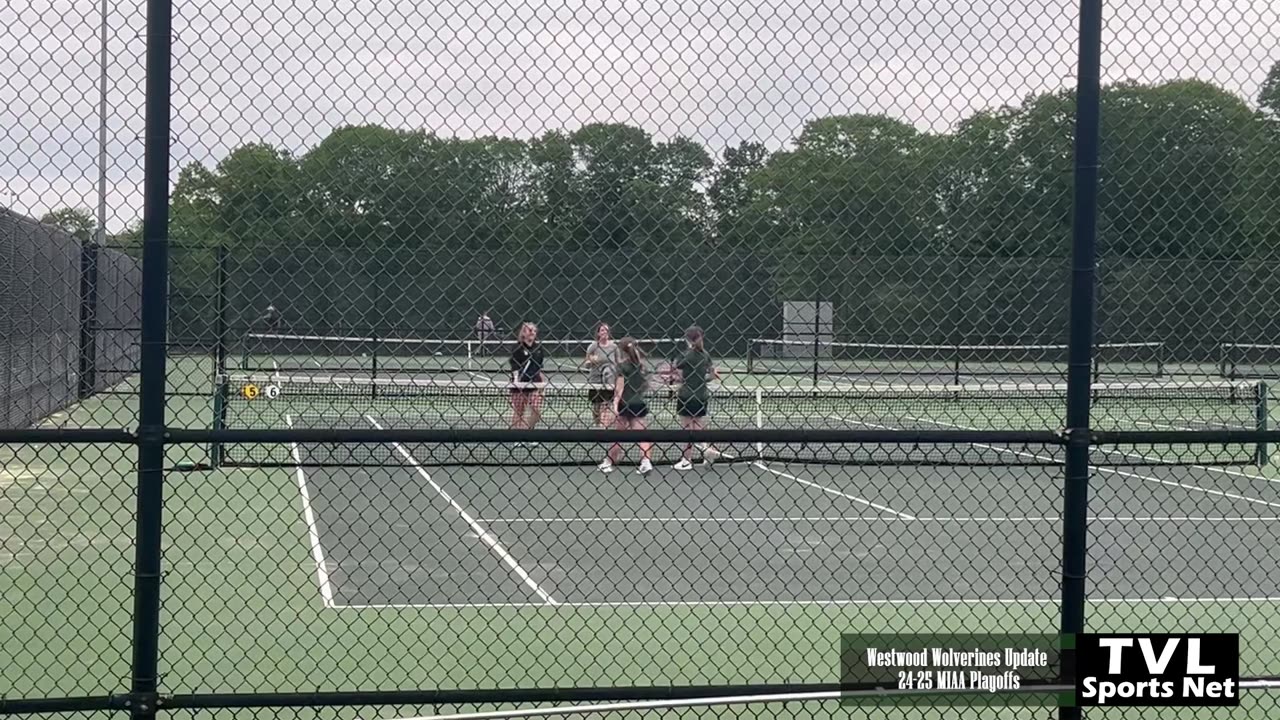 Westwood Girls Tennis defeats Dartmouth in Round of 32