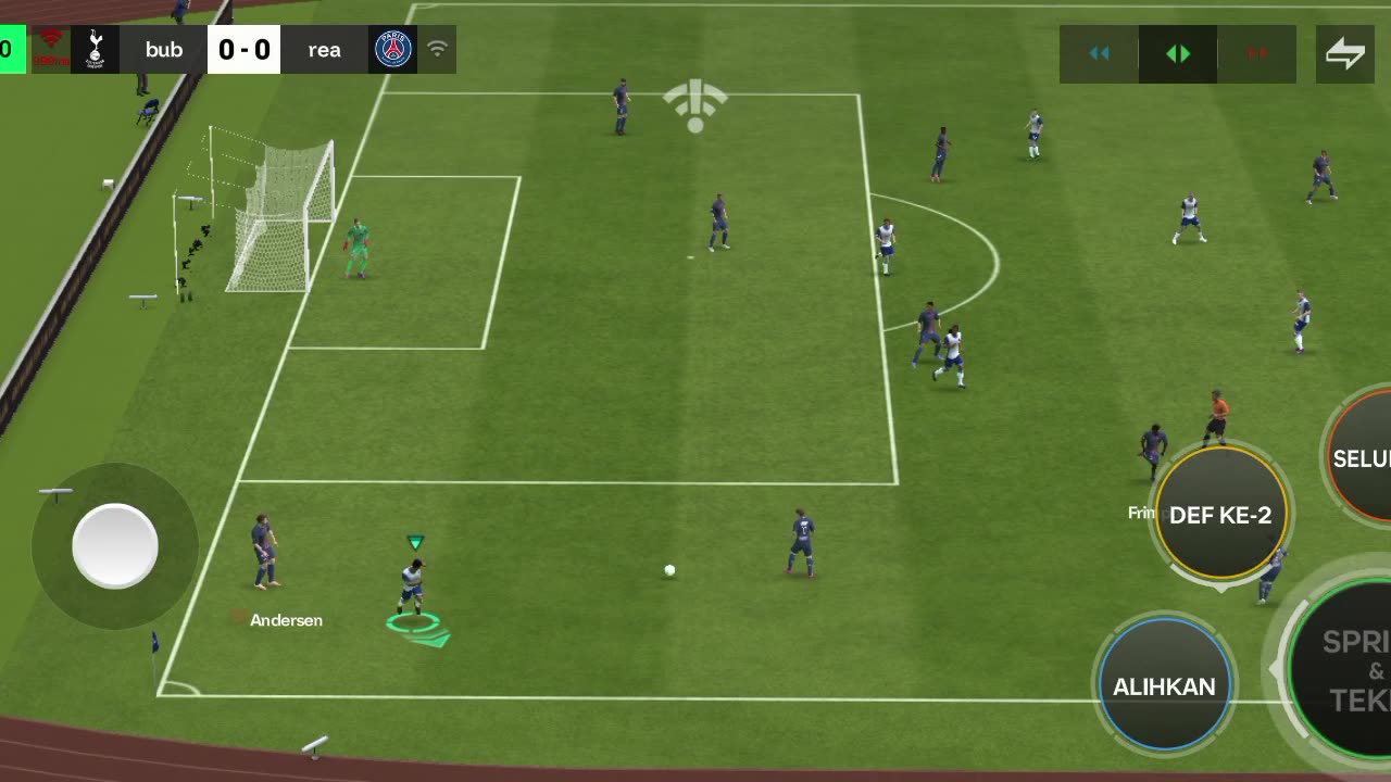 PSG VS ARSENAL gaming part 2