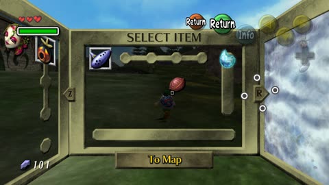 The Legend of Zelda Majora's Mask - Breaking a man's leg