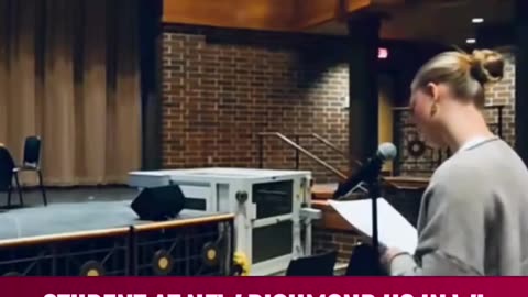 Politics - 2026 WI Education HS Student New Richmond Blasts Filthy Liberal Degenerate School Board