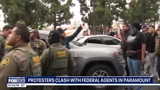 Explosions, Rubber Bullets Fly in Anti-ICE Protest in Paramount