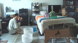 Cosmic Sound Bath, Light Body Biofield Healing, Singing Bowls Miracle Healing Session - Jedi Shaman