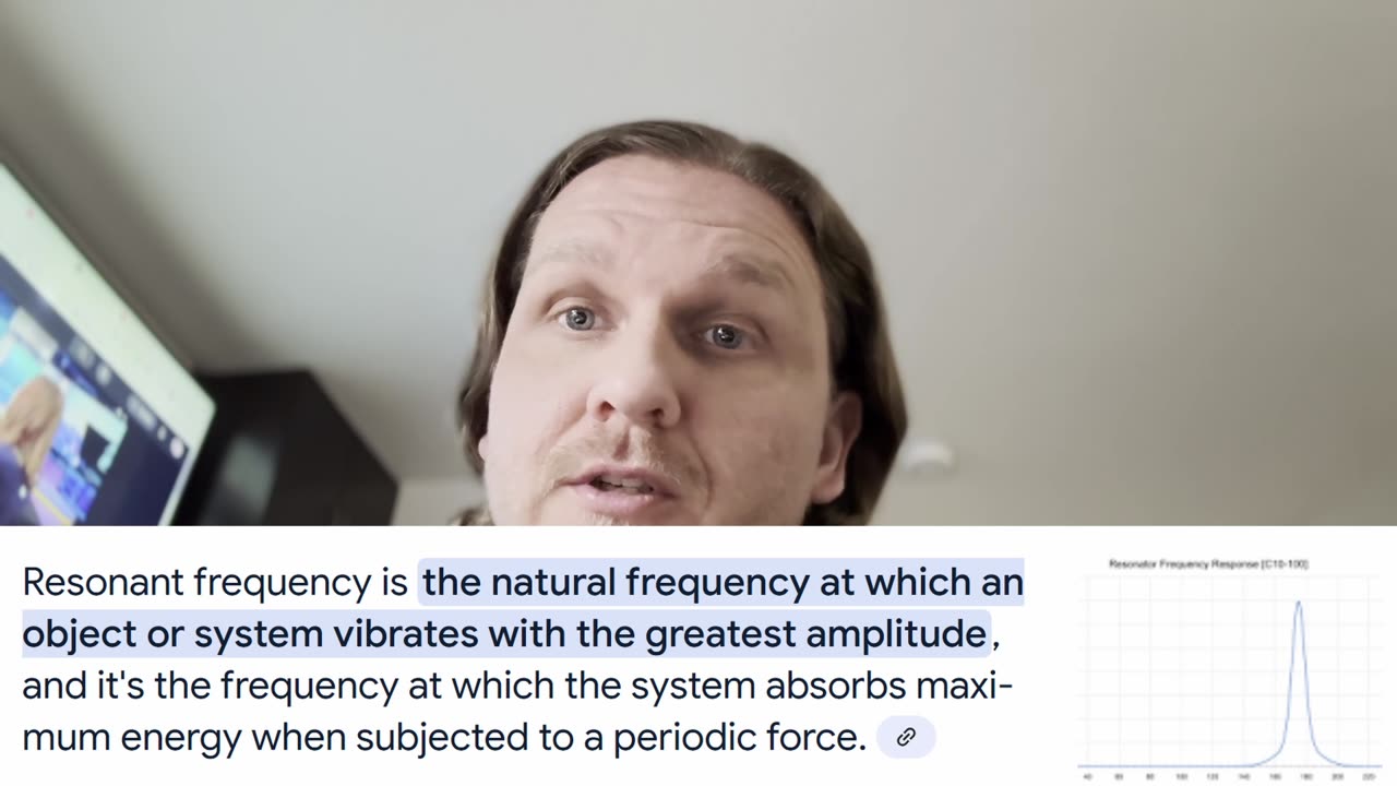MORE ON RESONANT FREQUENCIES