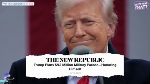 GOLDEN LOOSE CHANGE - TRUMP PARADE 92 MILLIONS