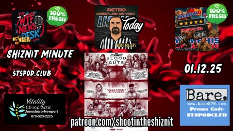 SHIZNIT MINUTE 11.12.25 - BT TALKS BLOOD & GUTS!